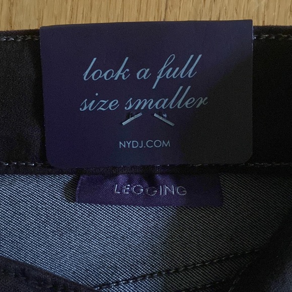 NYDJ Mahogany Brown Legging Jeans sz 4 - Picture 6 of 10